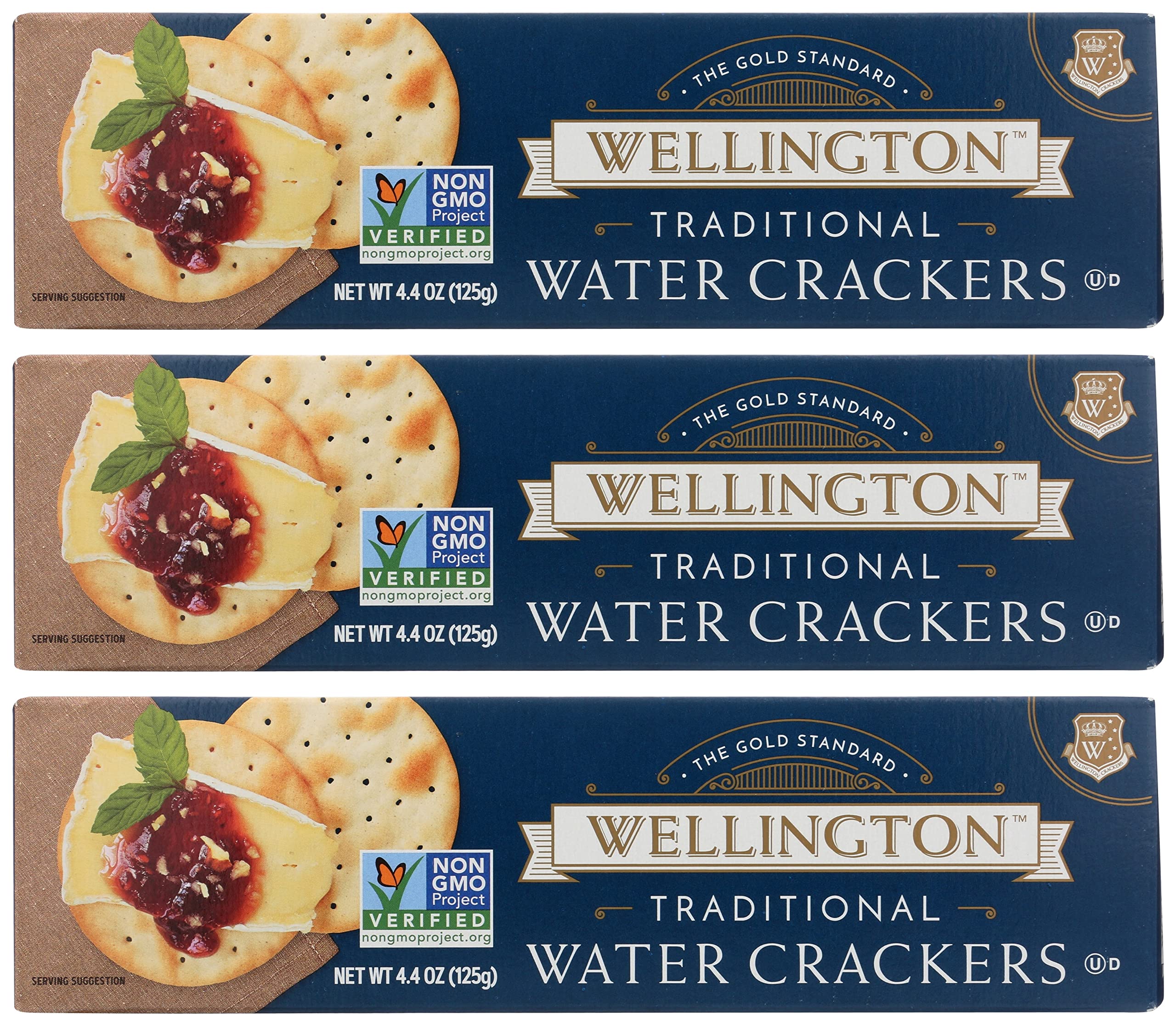 Wellington Traditional Cracker, 4.4 Ounce Boxes (Pack of 3)
