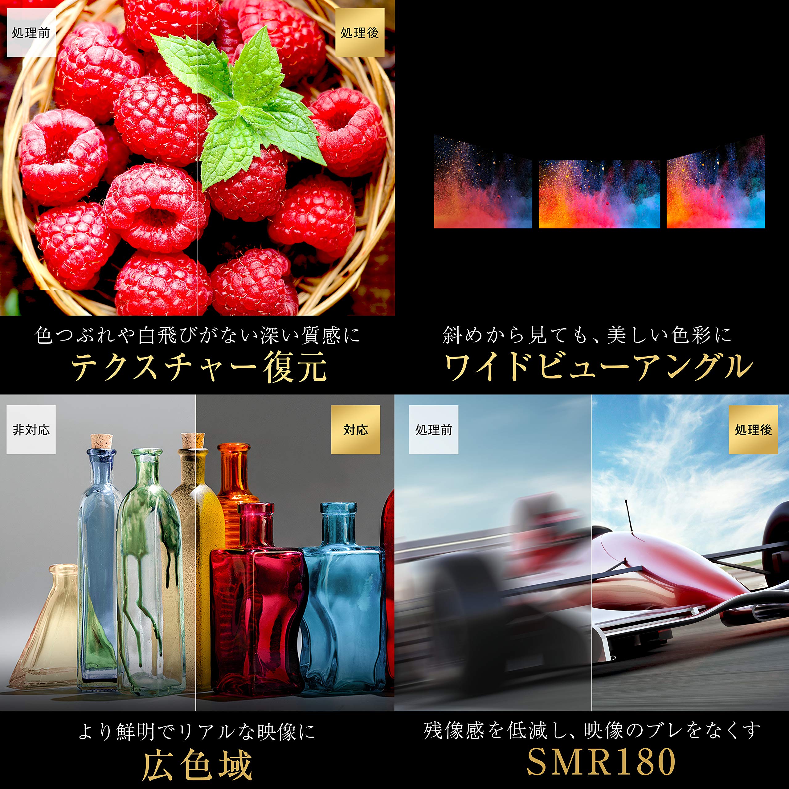 Amazon | ハイセンス 65V型 4Kチューナー内蔵 液晶 テレビ 65U7F 