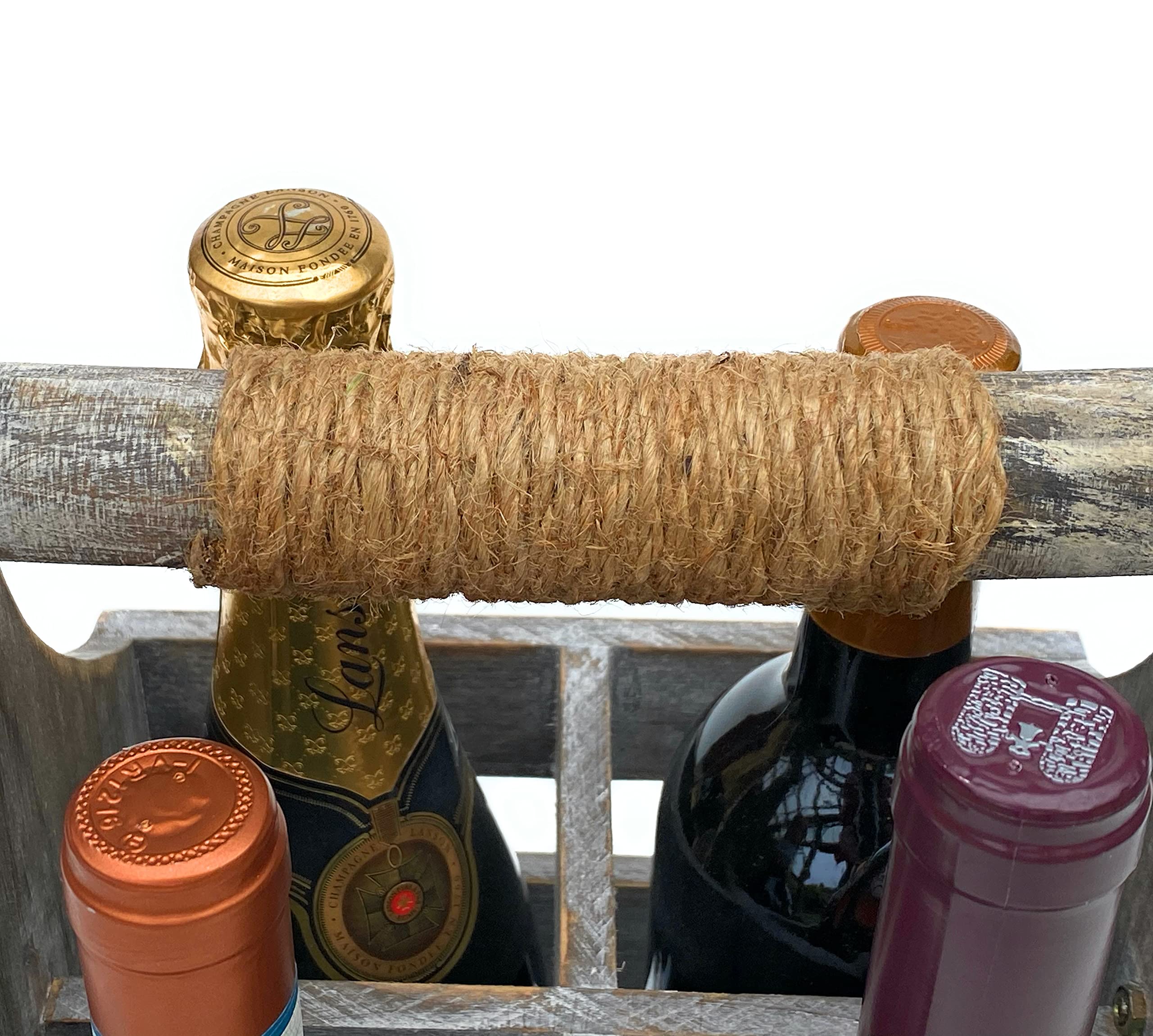 DanDiBo Weinträger 4 Flaschen Flaschenträger Holz 4 Takt 96034 Weinregal Flaschenkiste Flaschenkorb Weinflaschenträger