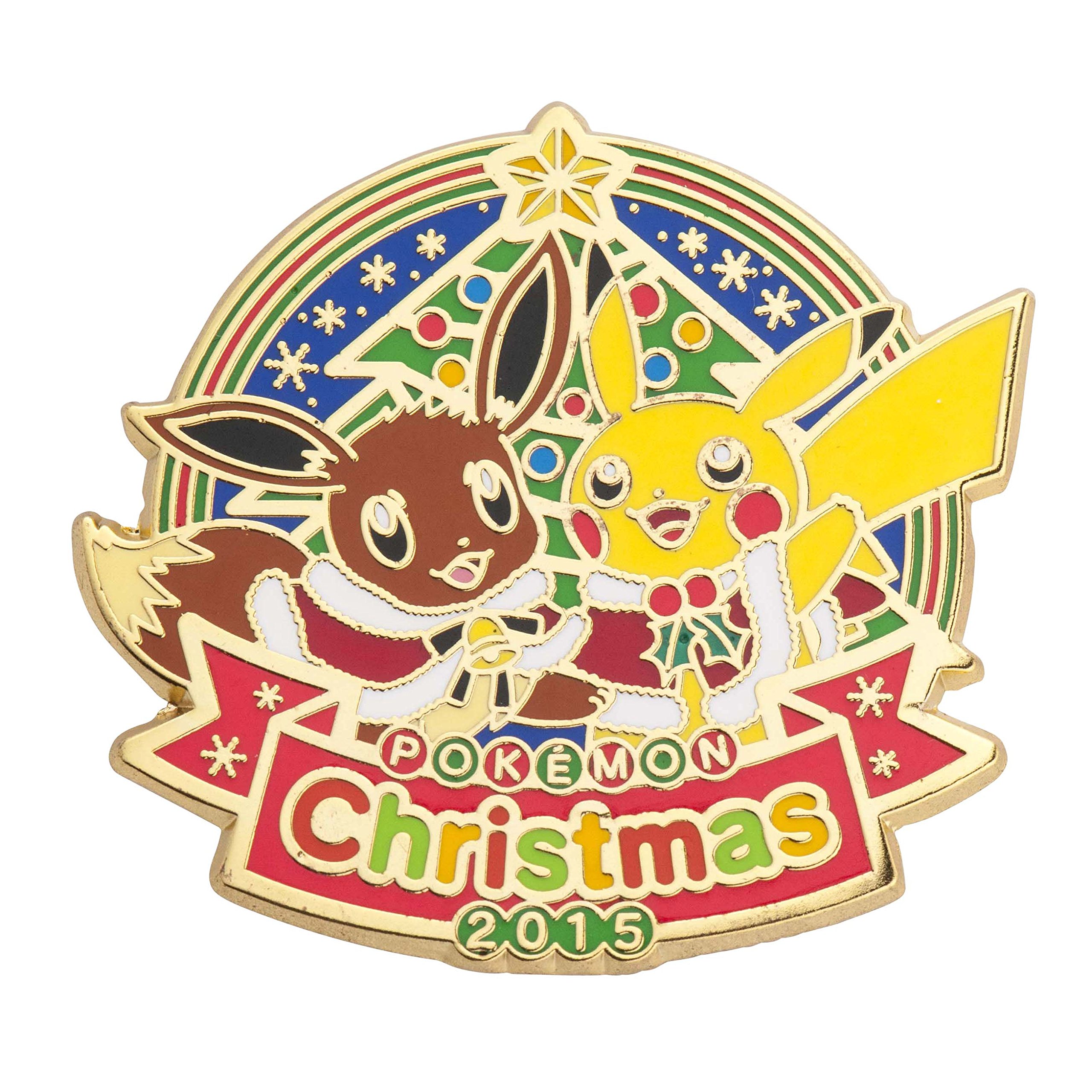 ポケモンセンターオリジナル ロゴピンズ クリスマス