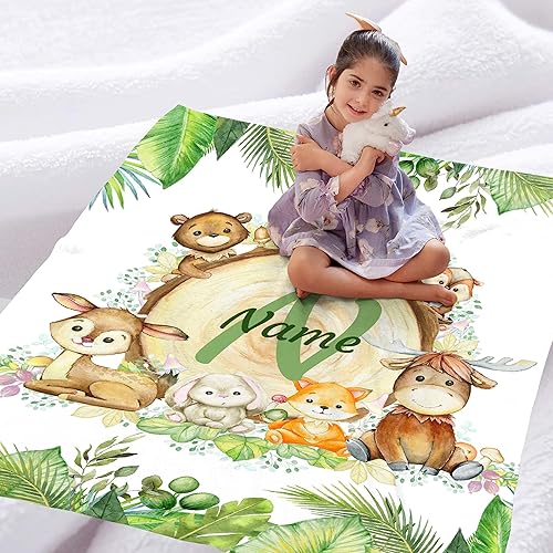 Miniatura 10 de Manta de bebé personalizada con nombre, lindo elefante morado, manta de forro polar personalizada para niñas, niños, baby shower, regalo de