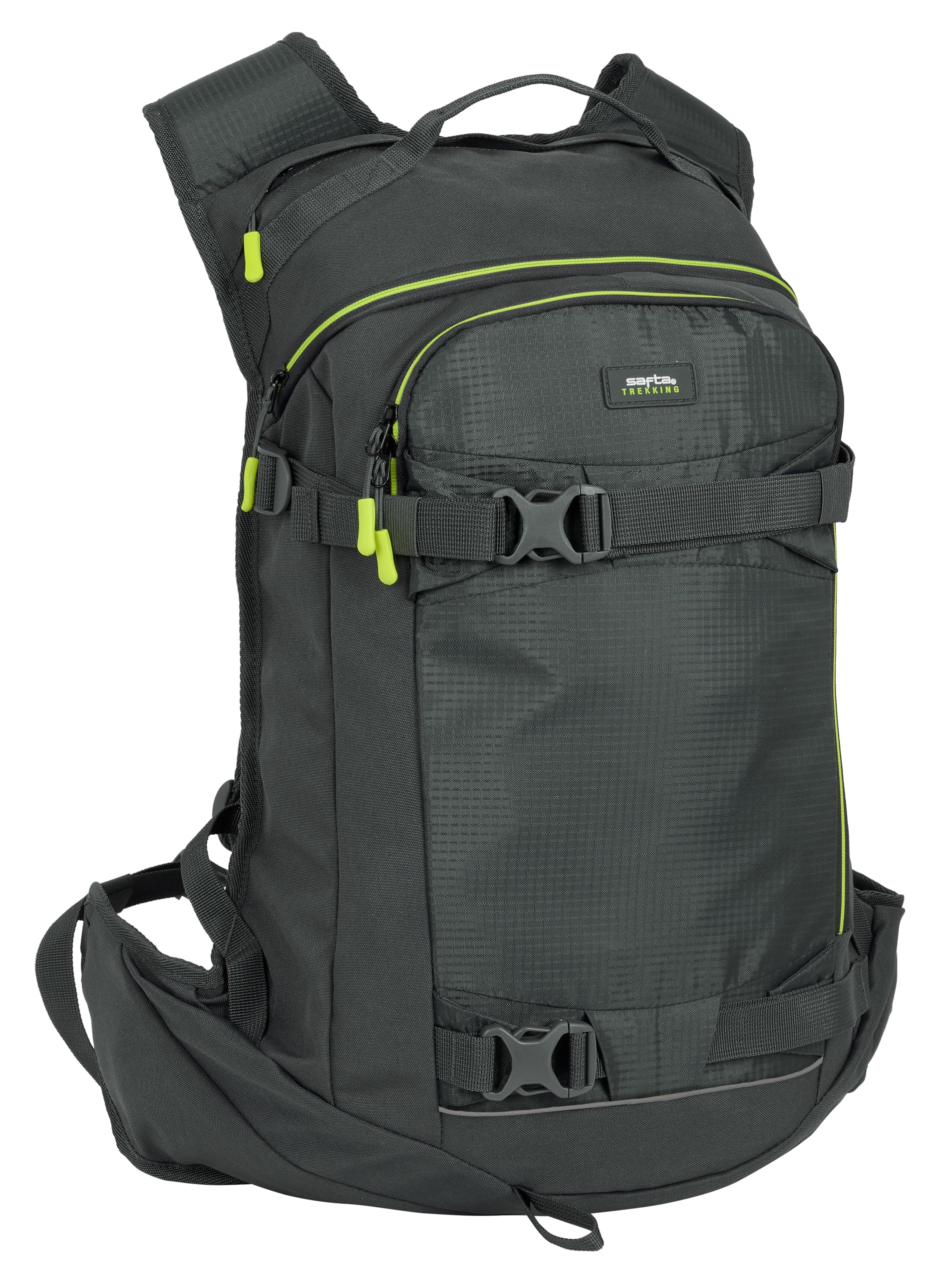 Safta - Mochila de Montaña de 31L, mochila trekking, Ideal para Diferentes Edades, Cómoda y Versátil, Calidad y Resistencia, 34x15x60 cm, Color Gris