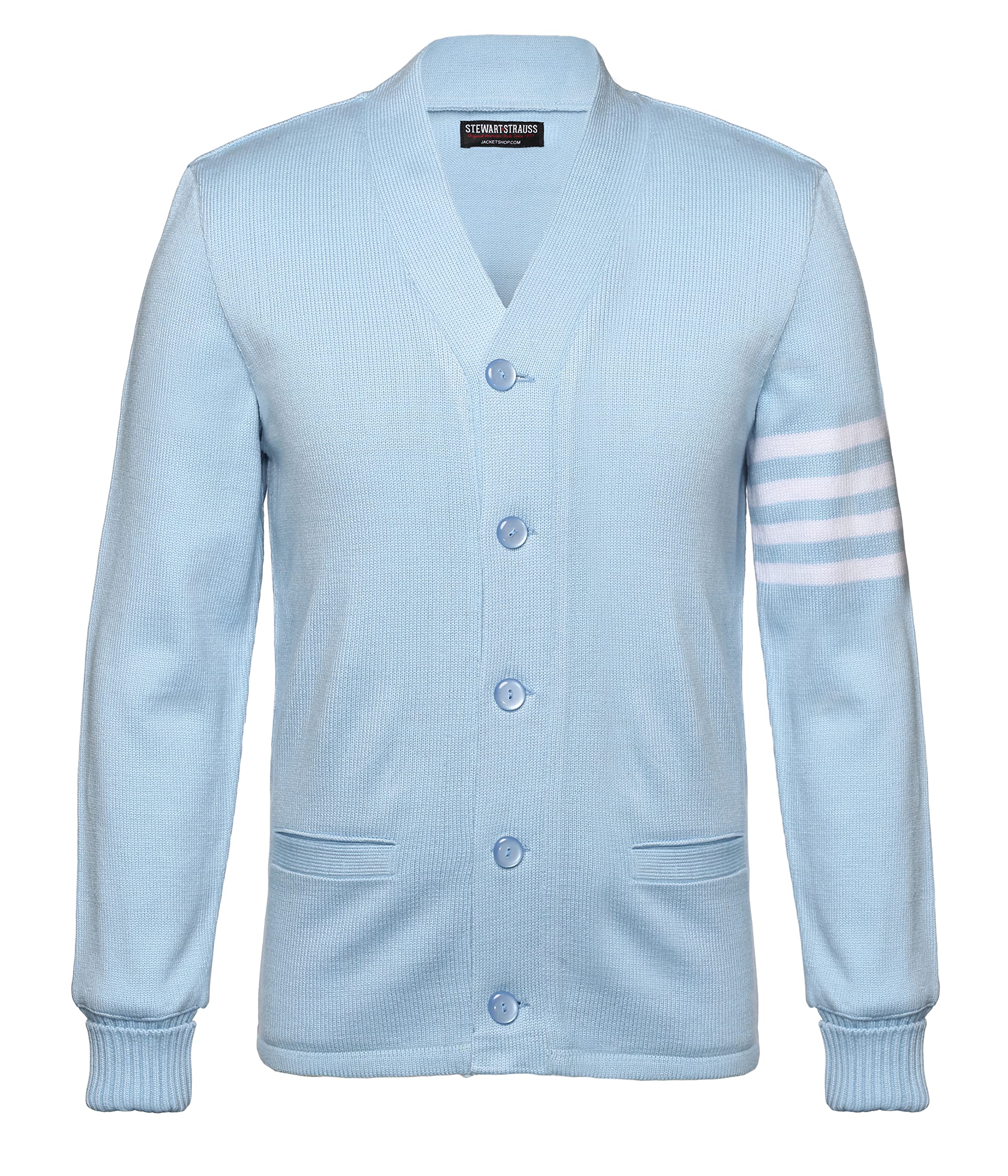 Stewart &amp; Strauss Cardigan Varsity Letter Sweater