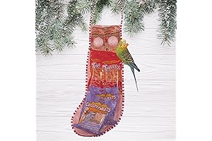 Penn-Plax Tweet Eats Holiday Stocking Gift Bundle – Natural Treats for Birds