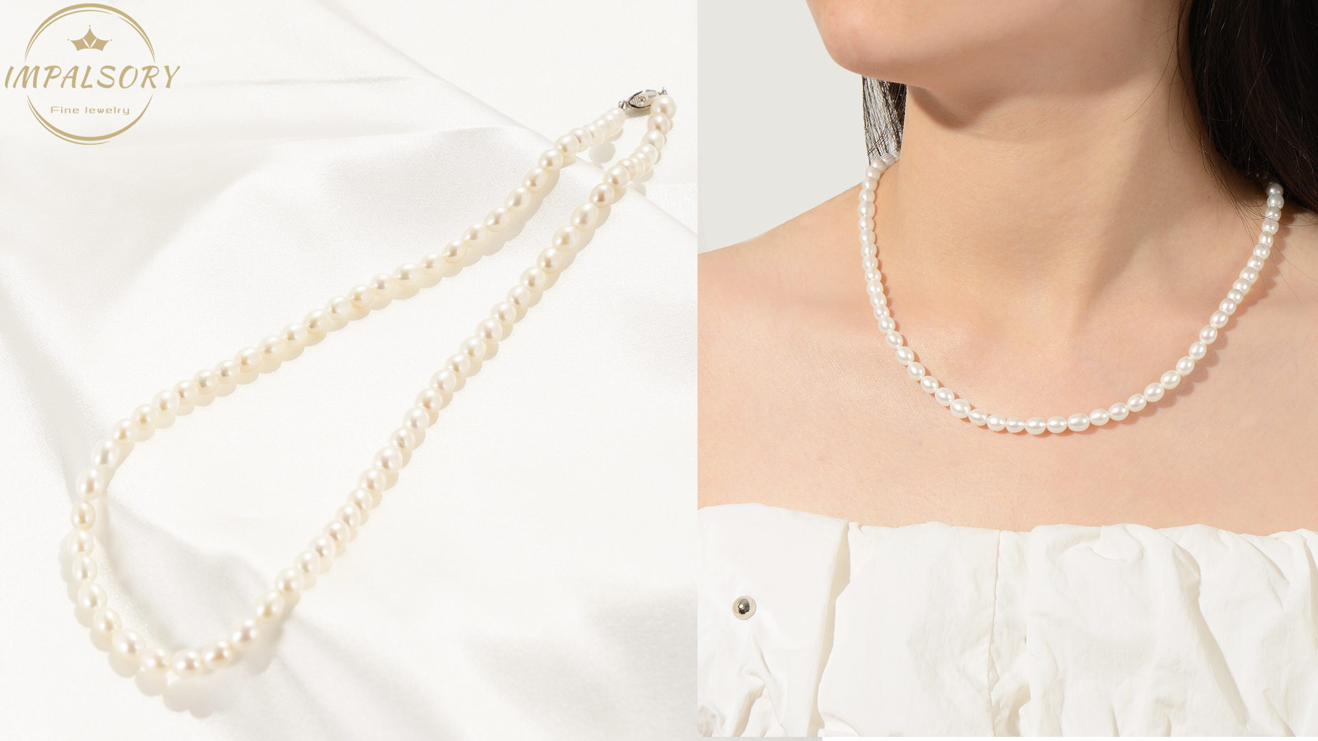 Aretes De Perlas De Agua Dulce De Chapado En Oro De 18 Quilates Para