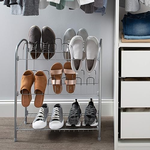 Miniatura 2 de Organize It All Zapatero independiente de 12 pares con estante