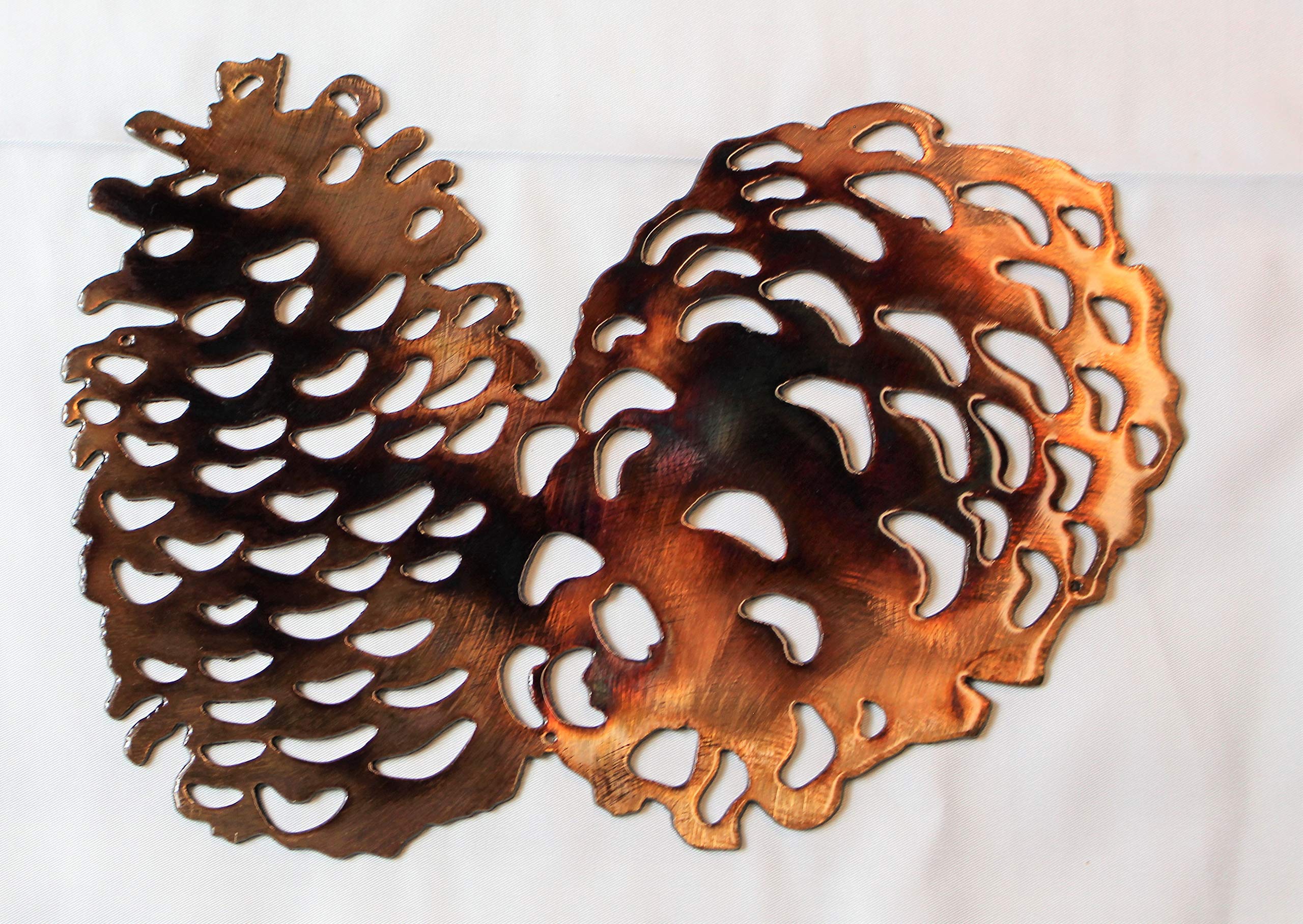Pine Cones Metal Wall Art Accents 9