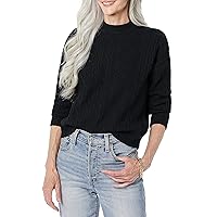 Amazon Essentials Maglione A Girocollo A Coste Moderno Morbido al Tatto (Disponibile)