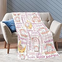 Vista 118 de Custom Name Blanket Throw Personalized Blanket for Kid with Names Customized Blanket with Name for Baby,Custom Blanket,Gift for Birthday Letter