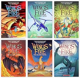 Wings of Fire Graphic Novels 6 Books Collection Set (Book #1 - #6)