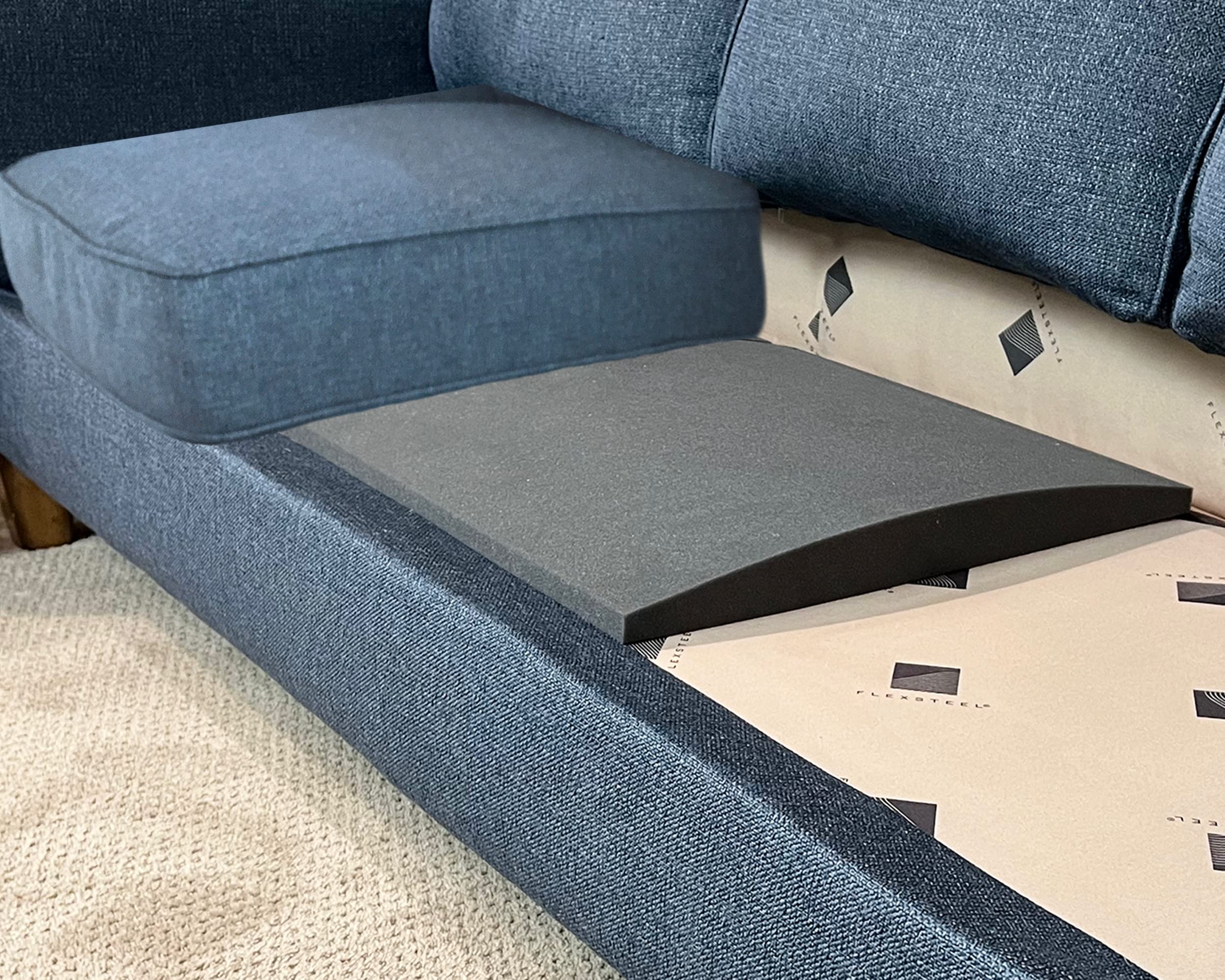 Supporto In Schiuma Per Cuscini Divano Ceduti – 50x50 Cm, Alta Densità, Ripara E Solleva Cuscini Di Divani E Poltrone