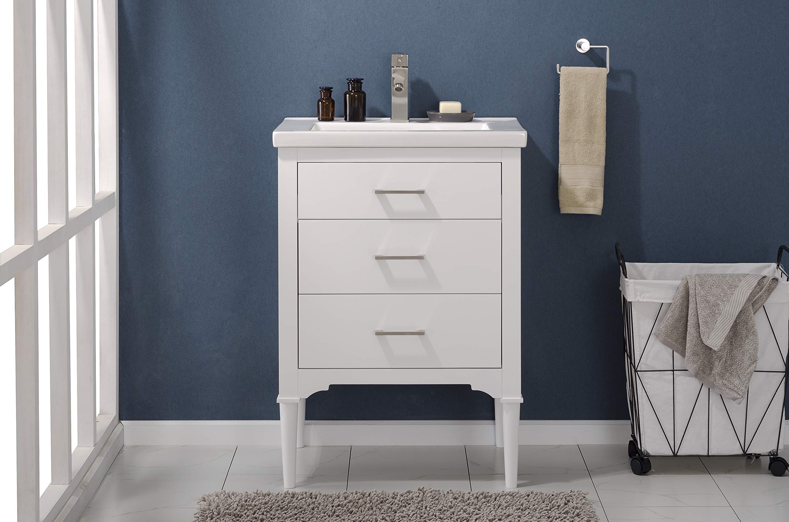 Design Element Mason 24 design-element-mason-24-single-sink-bathroom-vanity-in-white-made-with-solid-hardwood-and-ceramic-undermount-sink-amazon-com