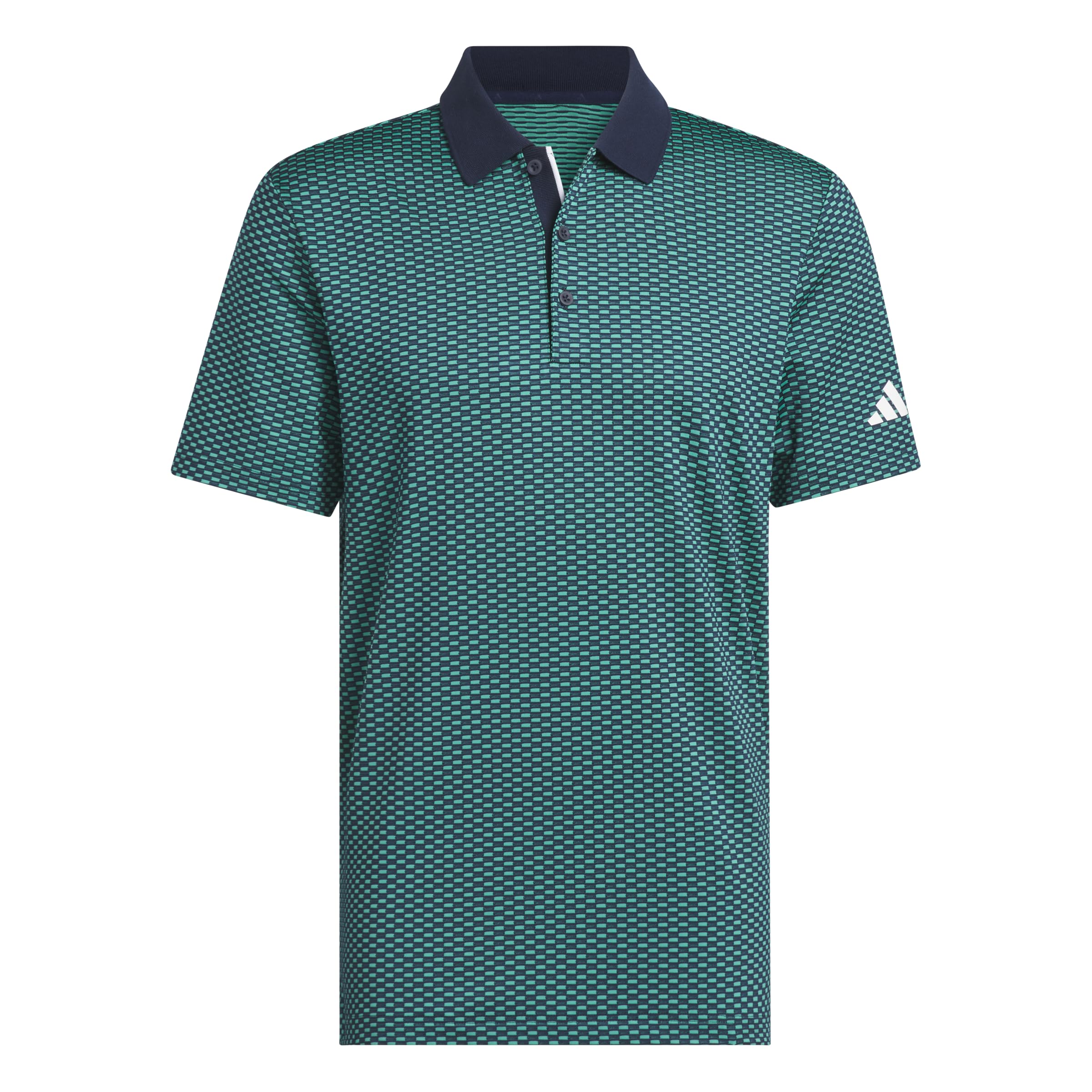 Adidas Men's Pure Teal Beyond Textured Polo Shirt