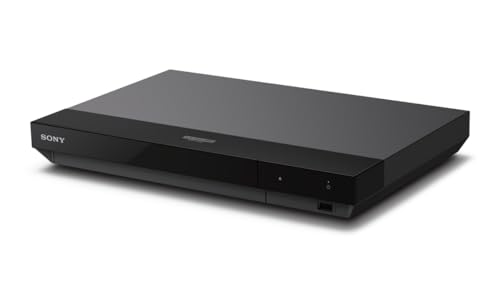 Sony Reproductor de BLU-Ray UBP-X700 4K Ultra HD: Audio de Alta resolución, HDR10, Dolby Vision, BT.2020, Conversión Ascendente Avanzada, Reproductor Universal, HDMI y SPDIF coaxial, Fácil de Usar