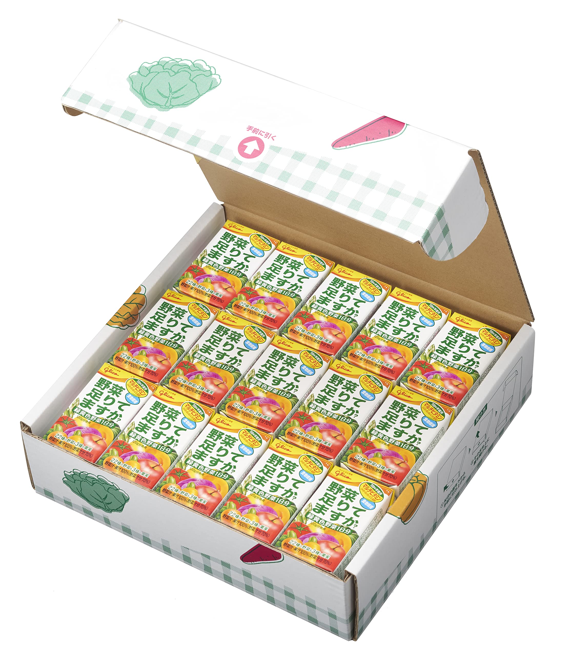 Amazon.co.jp: 【江崎グリコAmazonショップ限定】 江崎グリコ 野菜足り