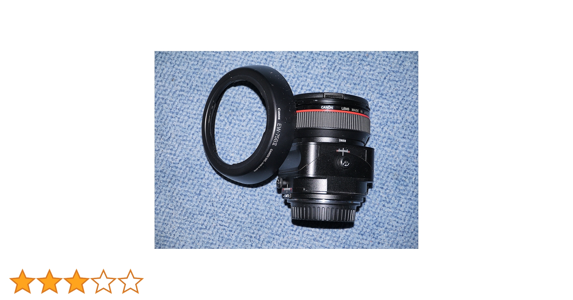 Amazon | Canon Lレンズ TS-E24 F3.5L | レンズフード 通販