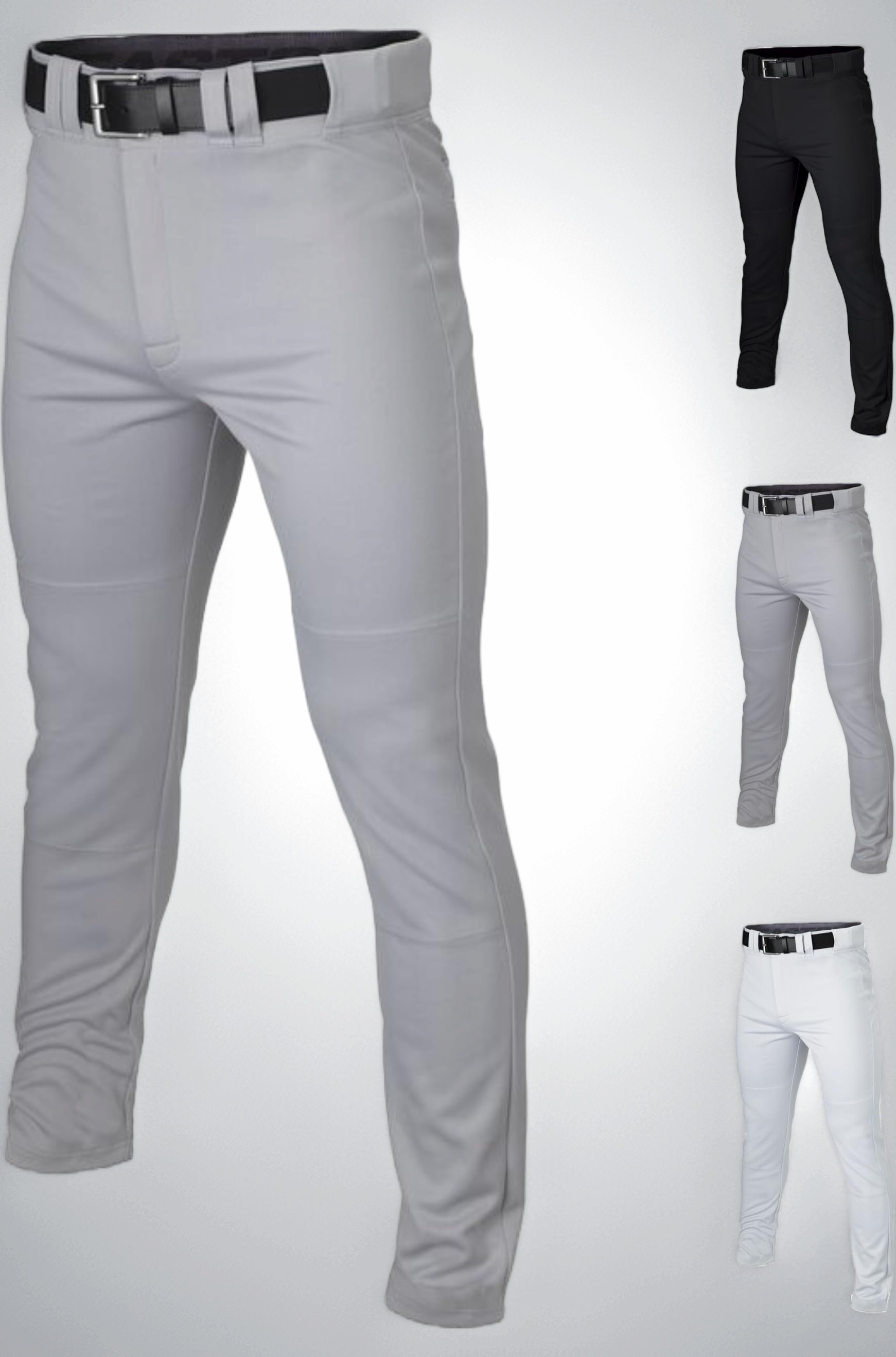 RIVAL+ Baseball Pant | Full Length/Semi-Relaxed Fit | Youth Sizes | Solid & Piped Options