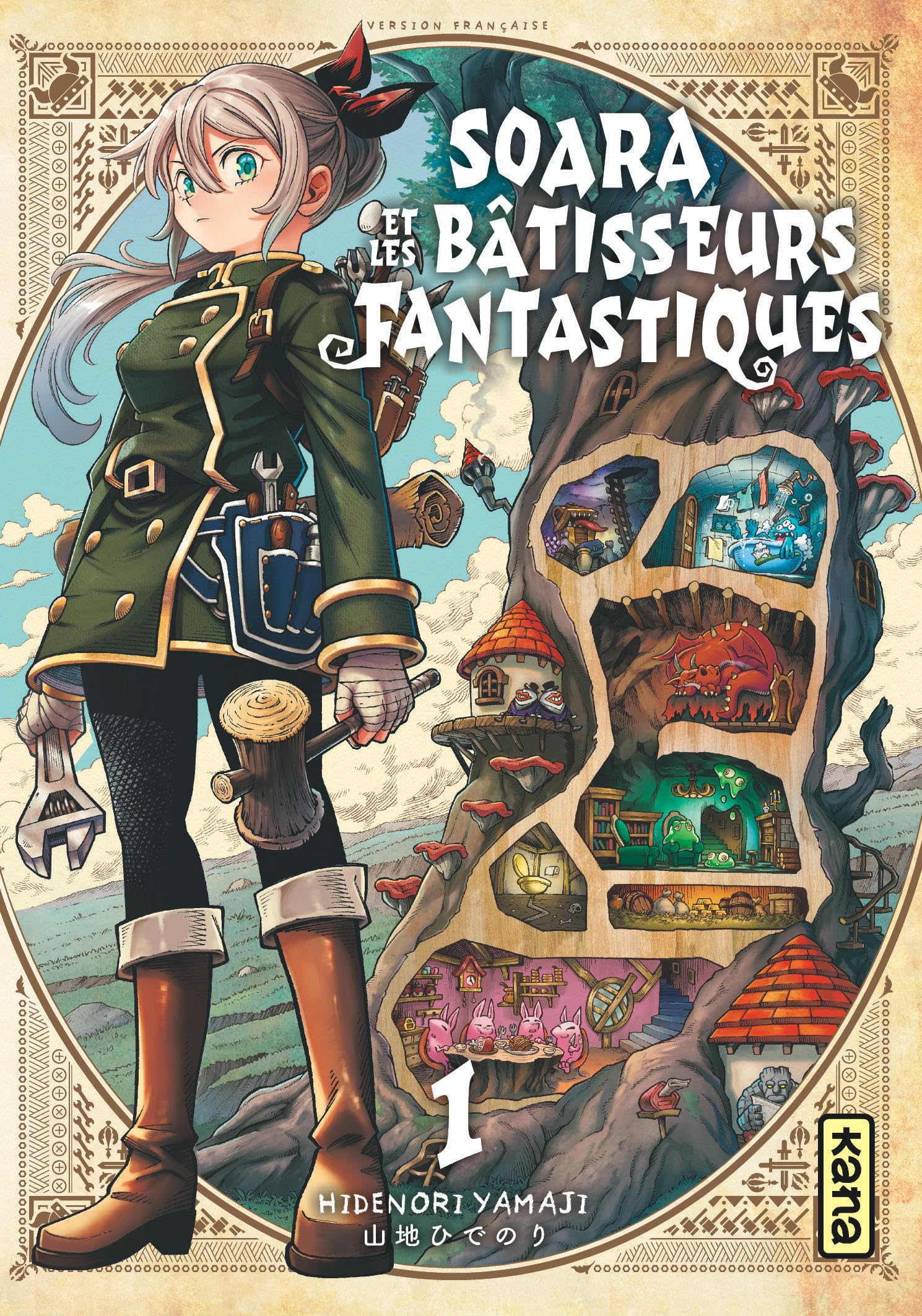 Kana Bande dessinée Soara et les bâtisseurs fantastiques Tome 1:Soara et les bâtisseurs fantastiques - Tome 1