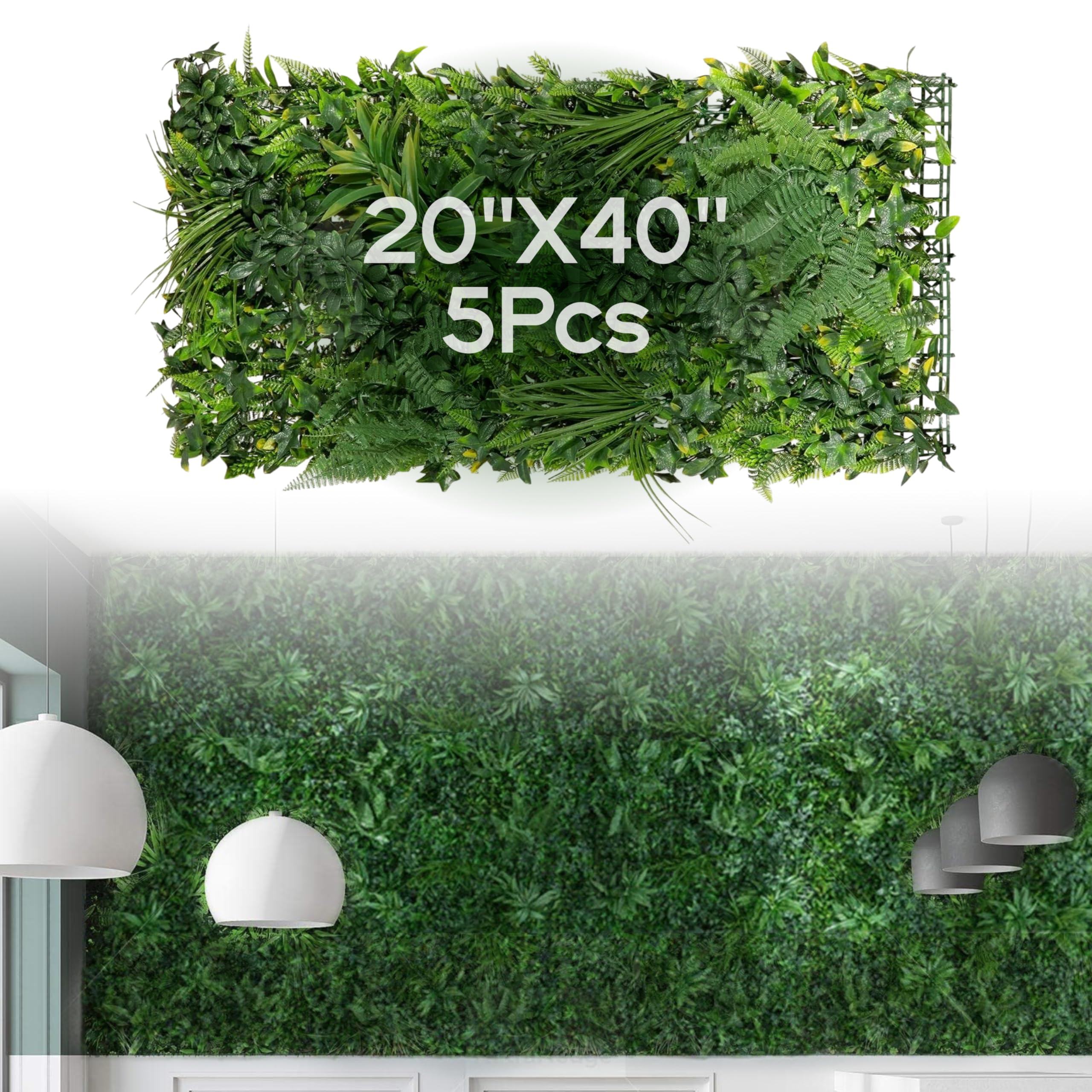 NatraHedge Artificial Rainforest Living Wall