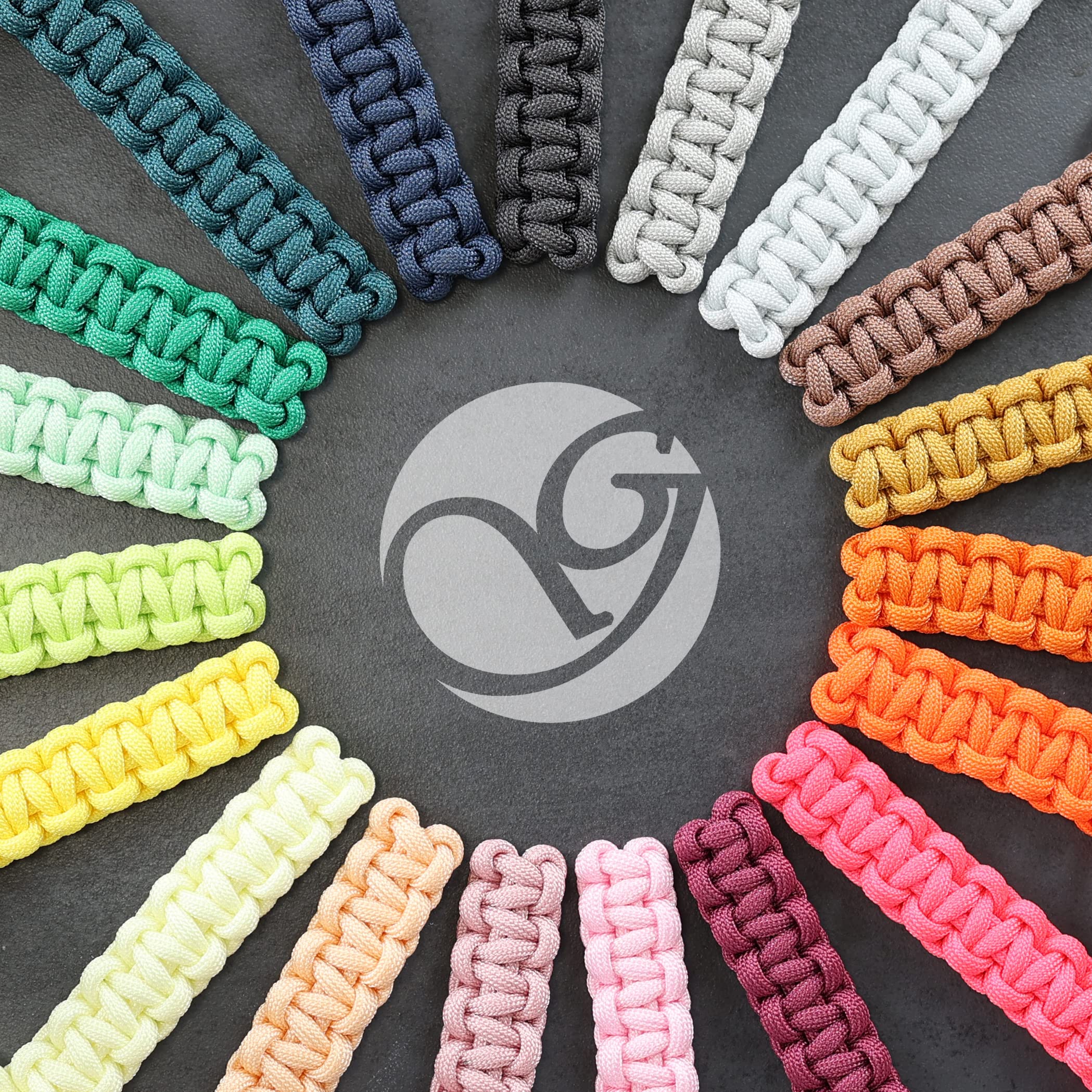 Paracord 550 Glitter - 30 Metri Corda Nylon Per Braccialetti E Sopravvivenza - Foto 9