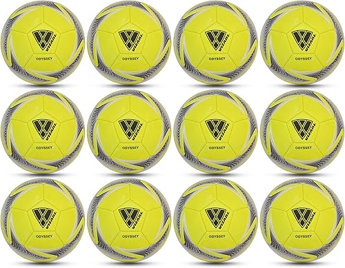 Miniatura 13 de Balón de Fútbol Vizari Odyssey | Balón de Fútbol Juvenil Duradero y Firme | Balón de Fútbol Junior con Carcasa de TPU Premium | Balón de Fútbol Rojo