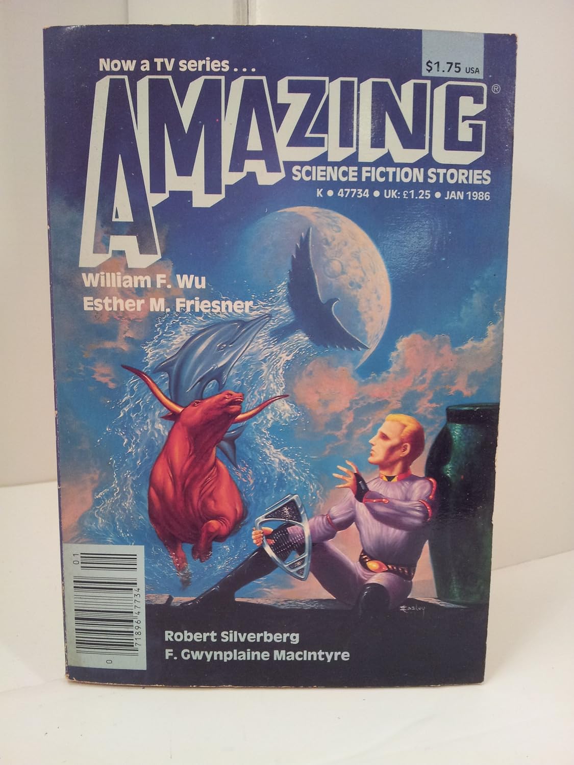 Amazing Science Fiction Stories January, 1986 (Volume 60 No. 2): George ...