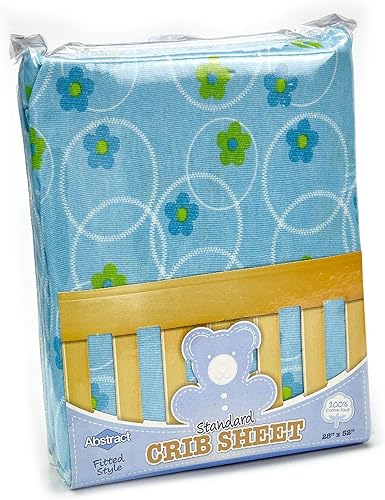 Vista 31 de Abstract Sábanas de algodón para cuna pequeñas – Pack n Play Sábanas bajeras – Sábanas ultrasuaves para cuna para niños y niñas – Universales