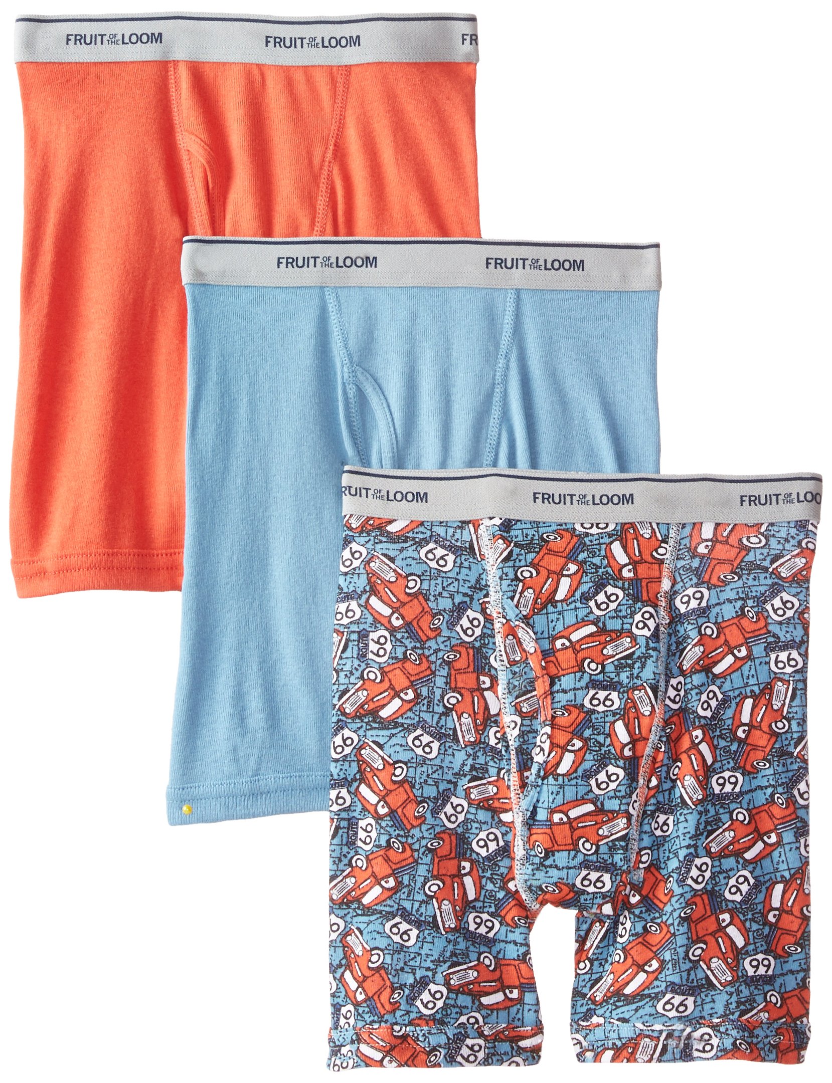 Fruit of the Loom Boys' Boxer Brief (Pack of 3)