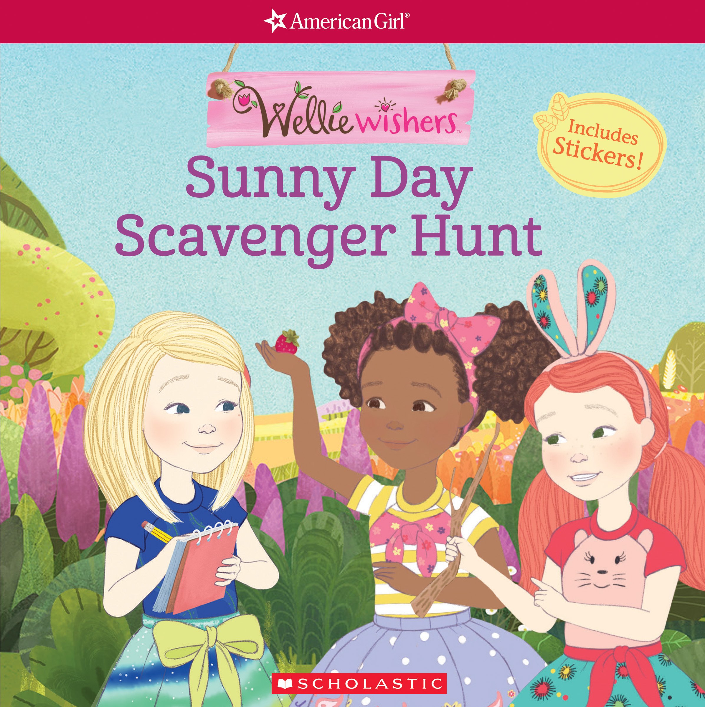 Sunny Day Scavenger Hunt (American Girl: Welliewishers) Paperback – Picture Book, 26 Jun. 2018