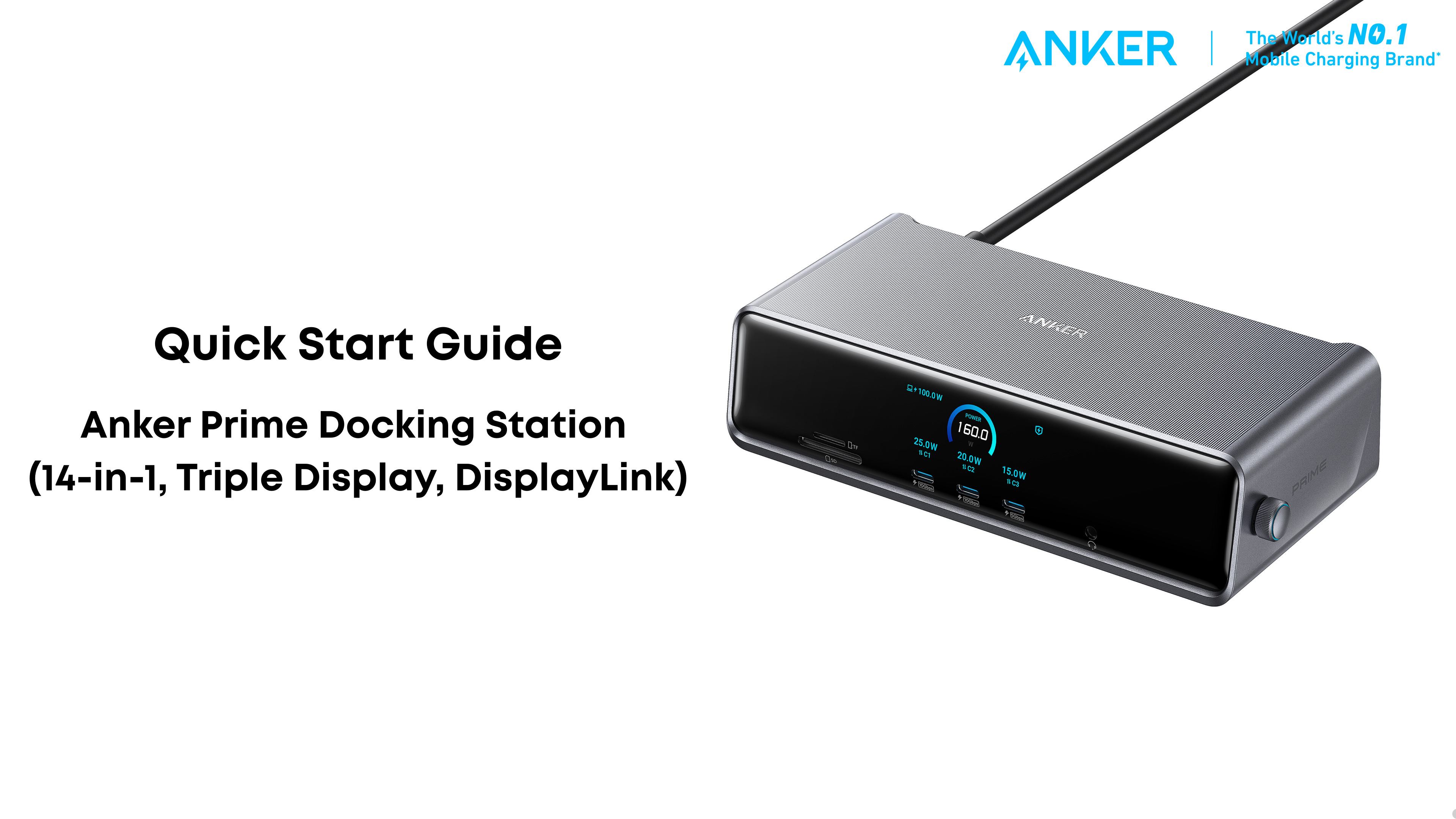 Amazon.com: Anker Prime Docking Station (DL7400), 14-Port Triple 