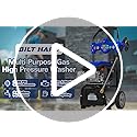 BILT HARD Gas Pressure Washer 3100 PSI 2.4 GPM, 5 Nozzle Tips 25ft Hose Power Washer with Soap Tank, High Pressure Washers Gas Powered, EPA & CARB Certified