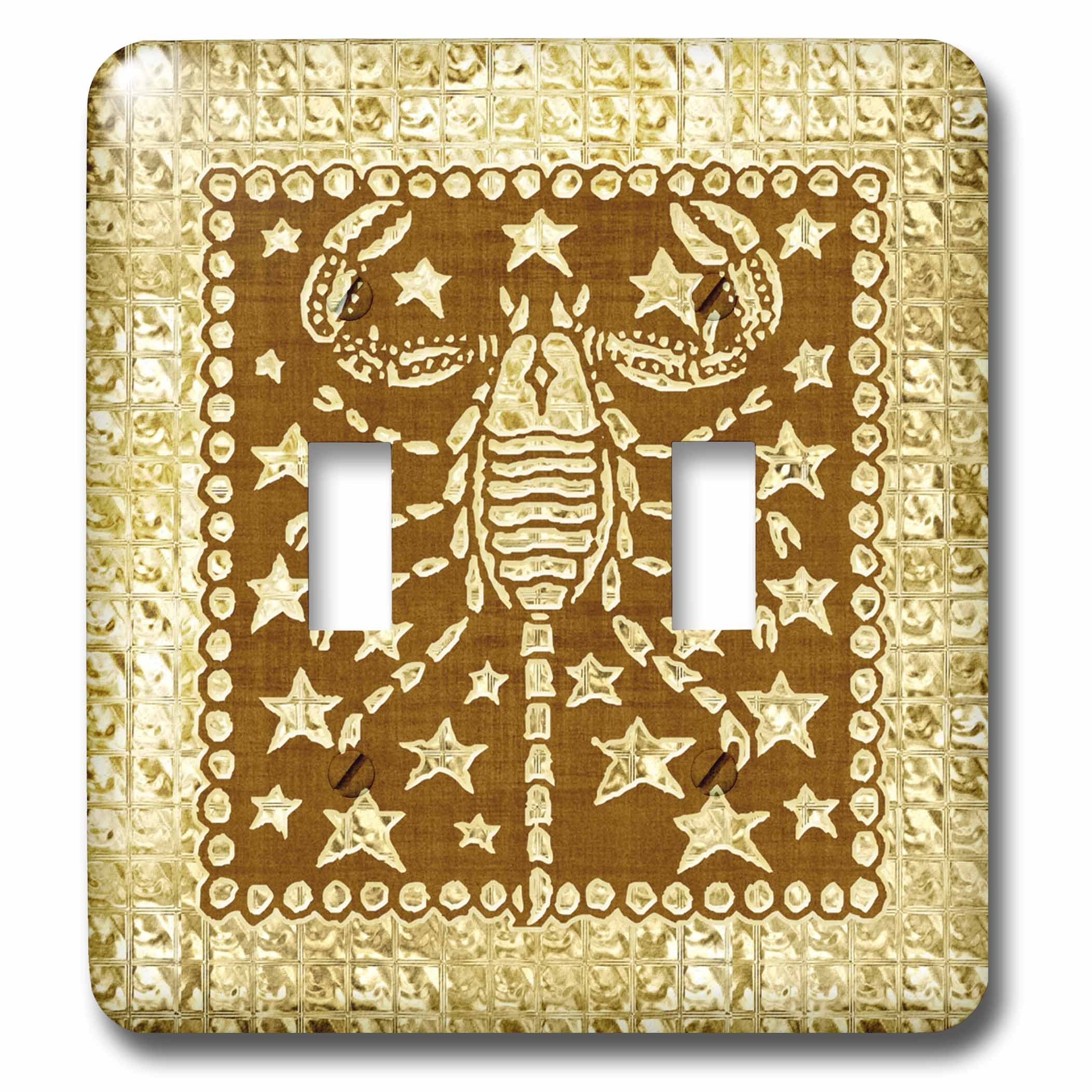 Interrupteur Cancer 3dRose pour sublimer la décoration d'une chambre astro