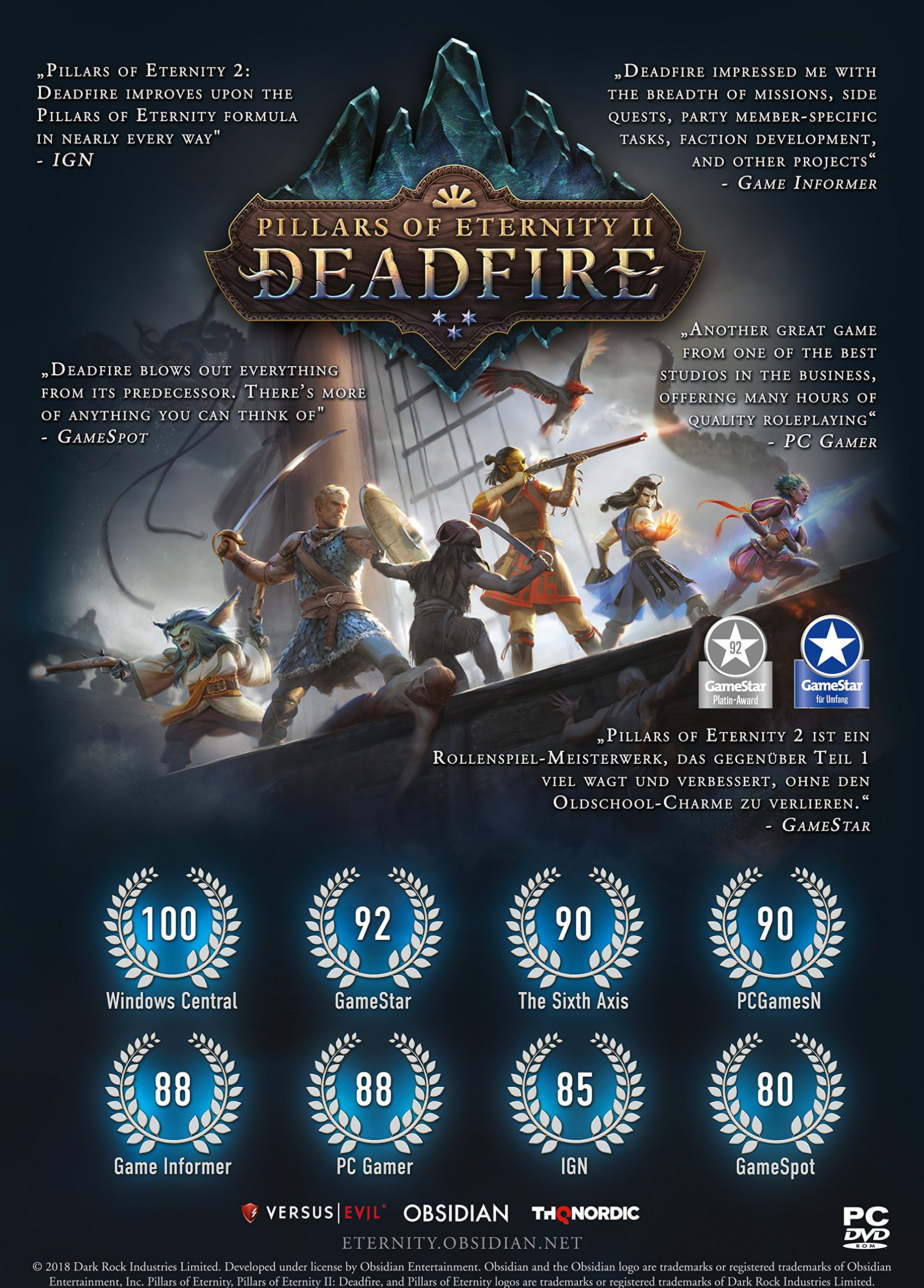 Image secondaire de Pillars of Eternity II: Deadfire - Jeu PS4 de Rôle Épique