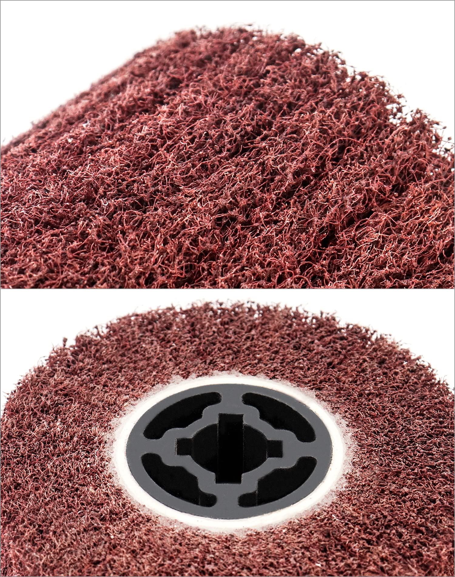 QWORK Flap Wheels - 80 Grit Abrasive Polishing -5
