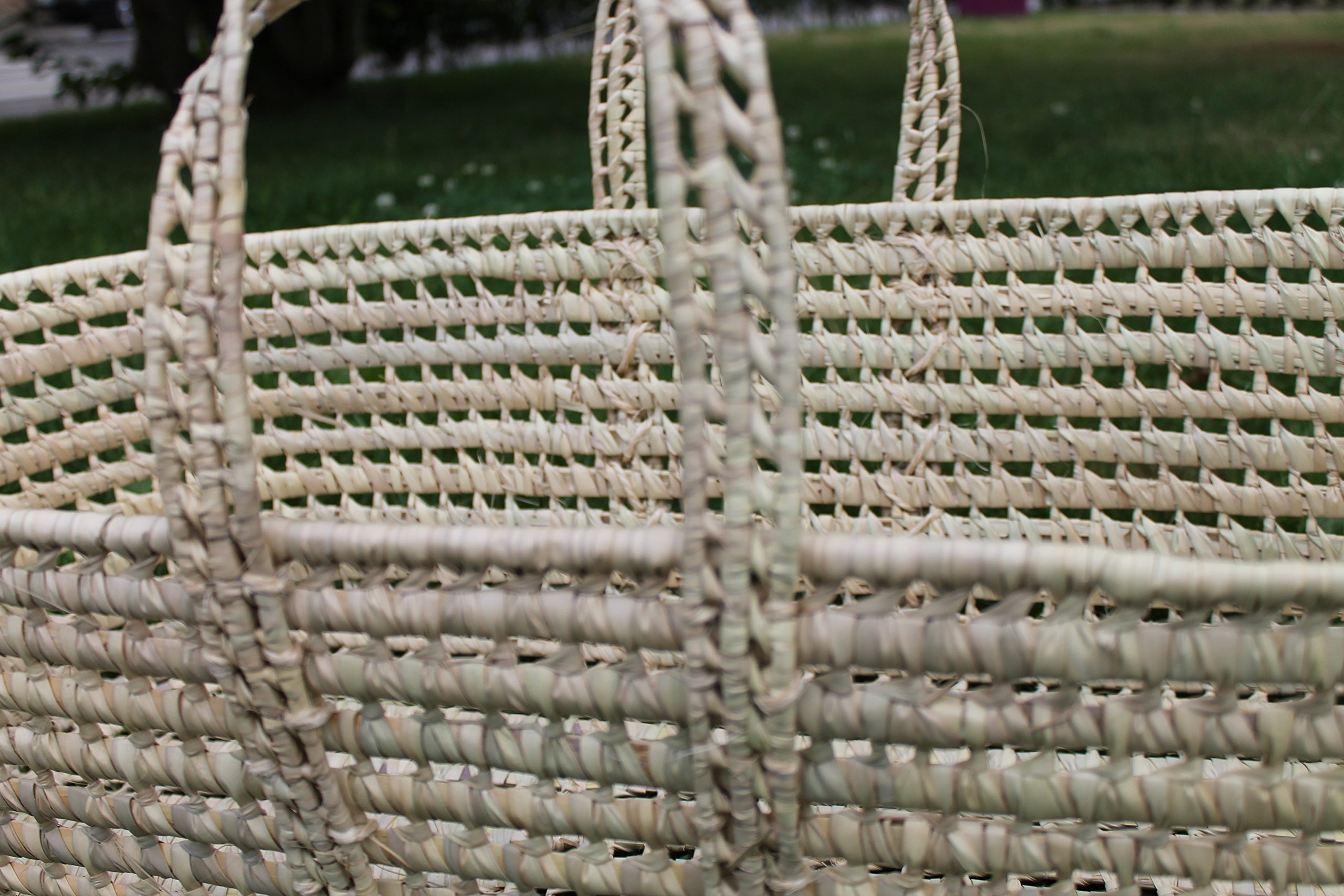 Mosesbag Babytasche geflochten