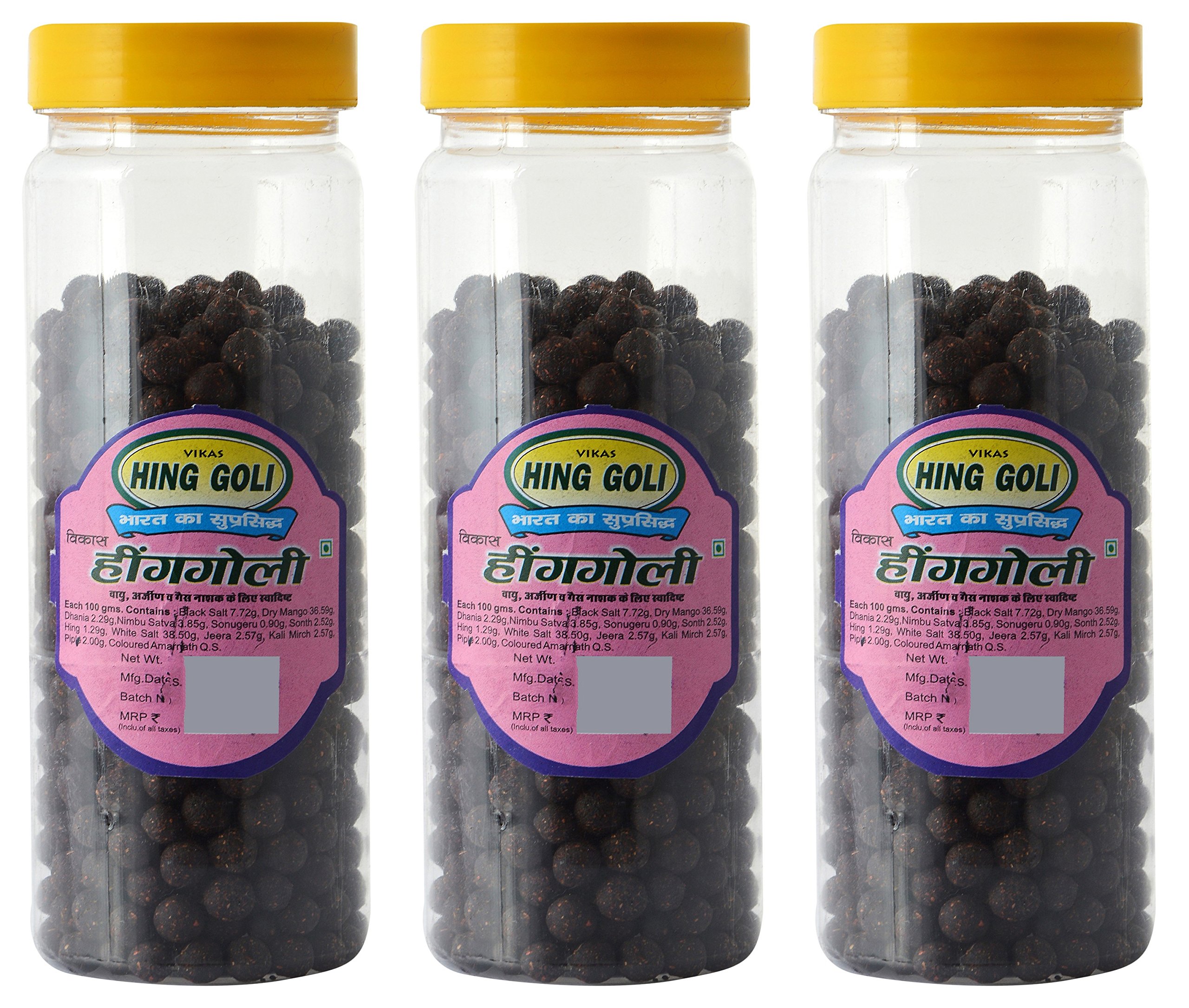cap Hing Goli Healthy Tasty Relieve Gas Acidity Pachak Churan - 190 Gms Each (Pack of 3) (B078N5MR37) Amazon Price History, Amazon Price Tracker