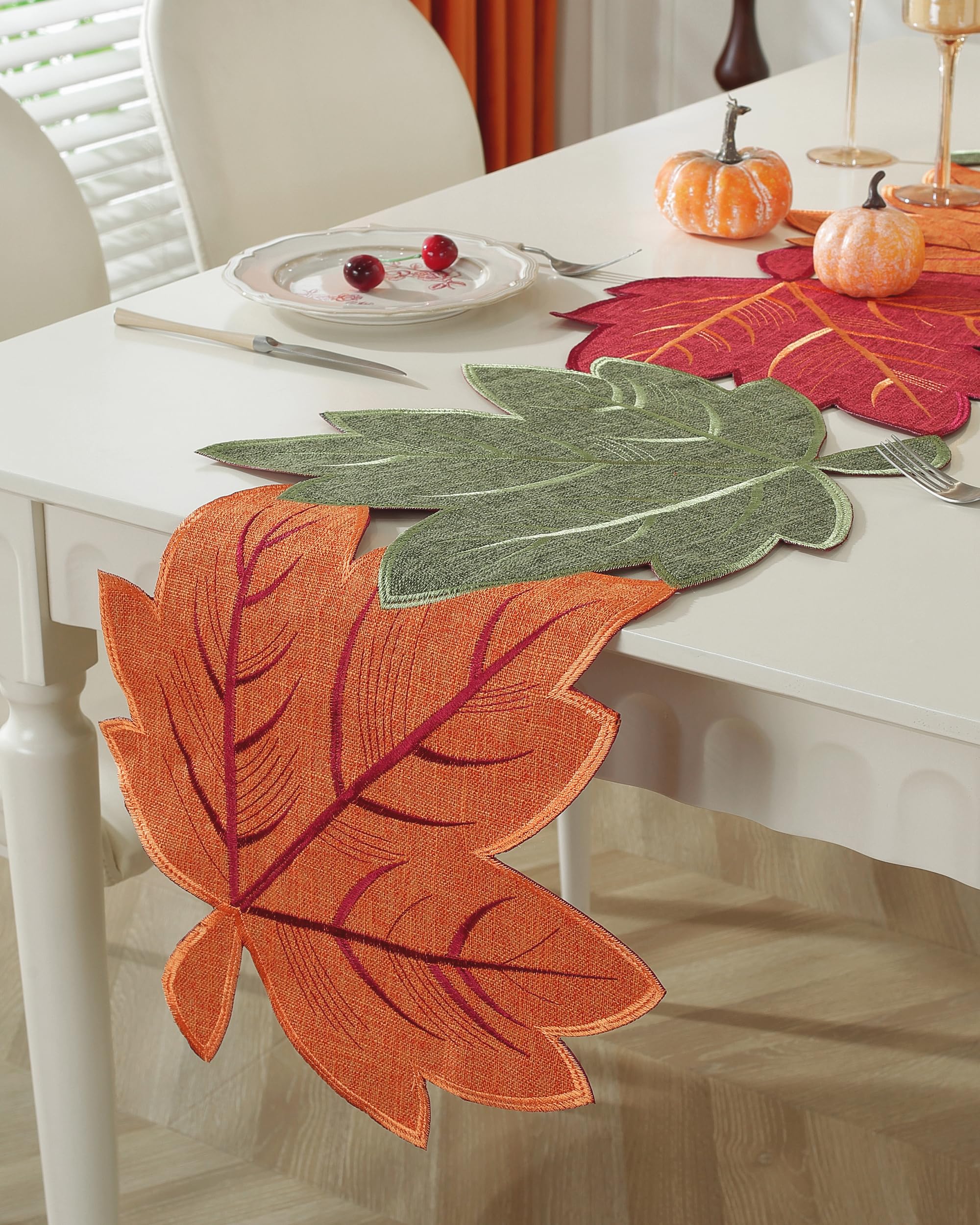Chemin de table d'automne pour partager des souvenirs en famille