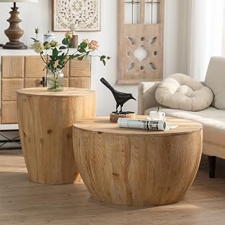 Vintage Vintage Style Bucket Coffee Table