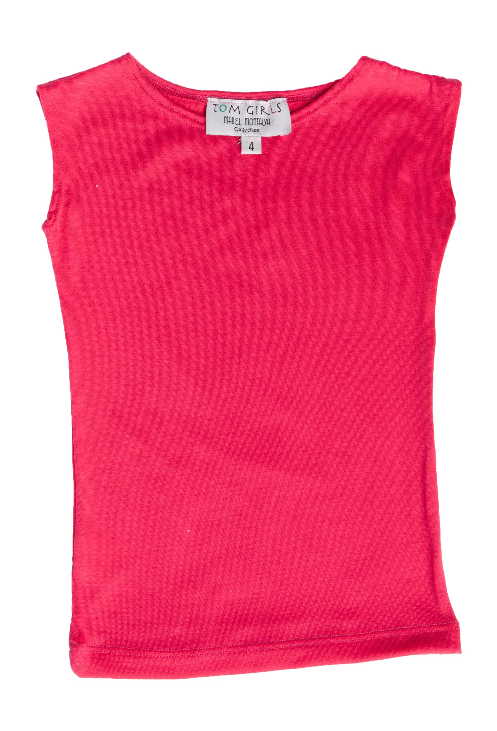 Girls Single Cap Sleeve Shirt