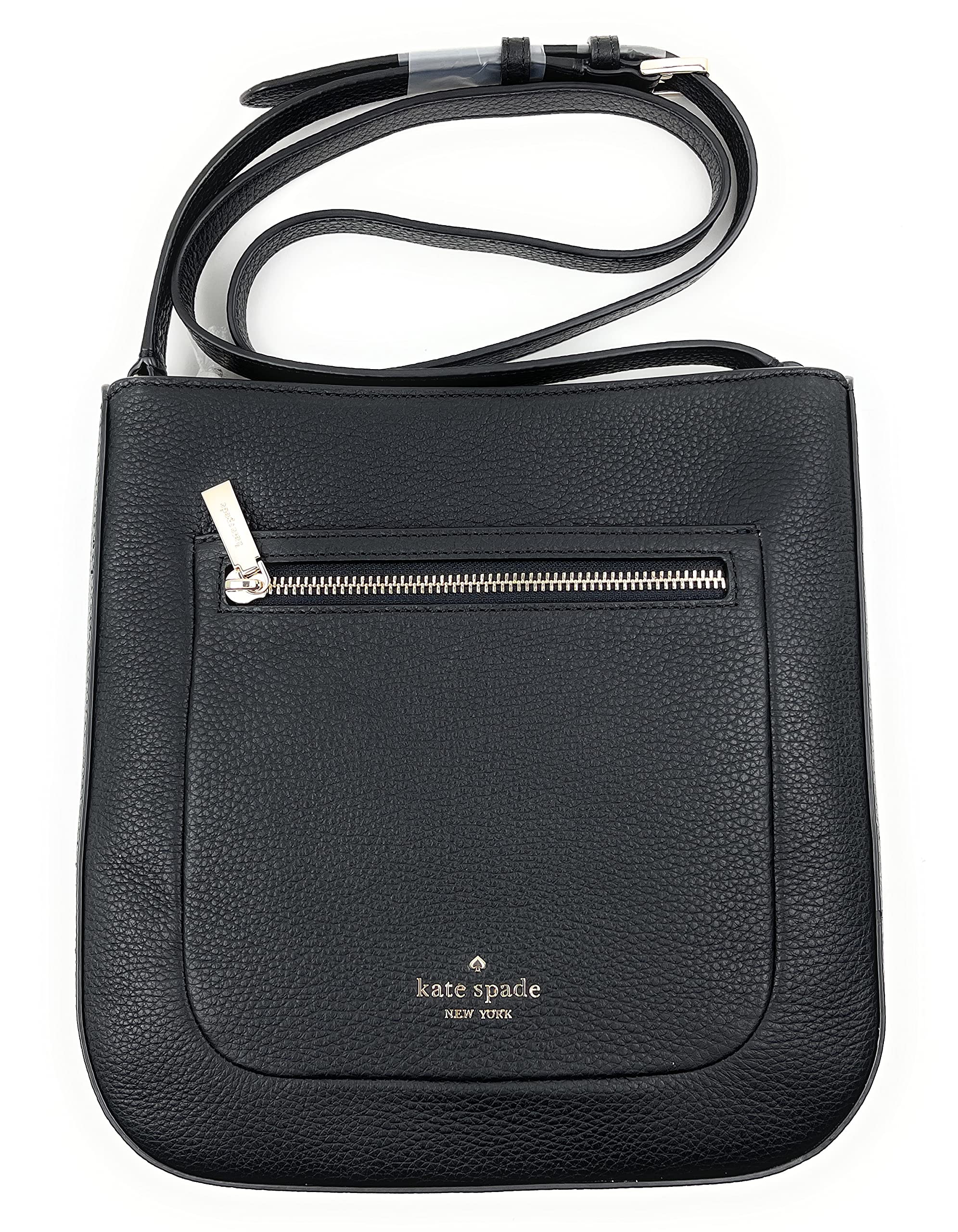 Kate Spade New York Leila Pebbled Leather Shoulder/Top Zip Crossbody Bag