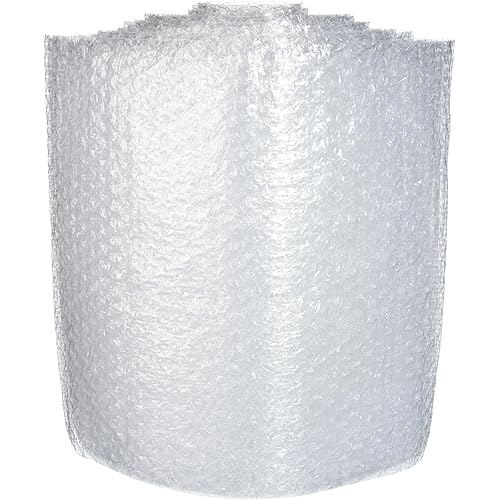 50 Foot Bubble Cushioning Wrap Roll, 3/16" (Small) Bubbles, 12" Wide, Perforated Every 12"