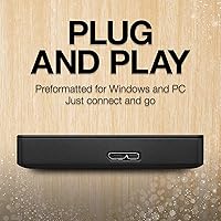 Vista 7 de Seagate Disco duro externo portátil de 2 TB HDD — USB 3.0 para PC, Mac, PlayStation y Xbox, servicio de rescate de 1 año (STGX2000400)