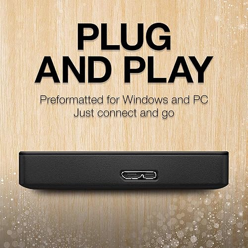 Miniatura 8 de Unidad de disco duro externo portátil Seagate de 4 TB con puerto USB 3.0 para PC, Mac, PlayStation y Xbox además de 1 año de Rescue Service