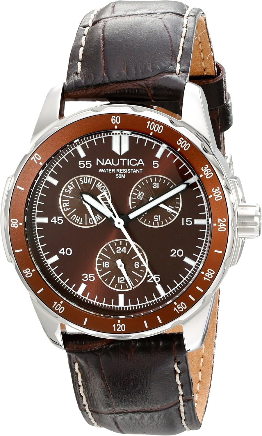 Nautica Men's Quartz Resin Silicone Watch
