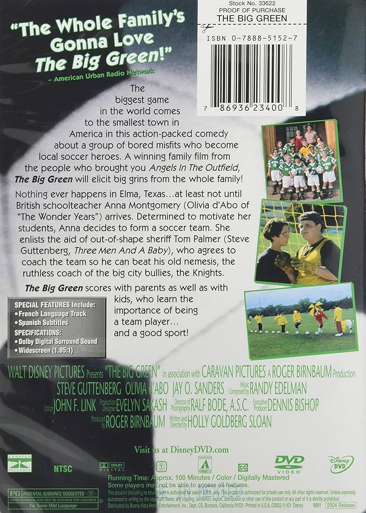 Amazon.co.jp: BIG GREEN, THE : DVD