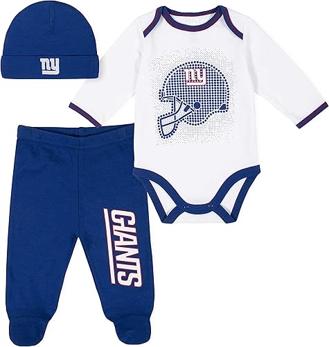 Miniatura 84 de Gerber Conjunto de regalo unisex de pantalón y body con pies de equipo de la NFL para bebé, Raiders