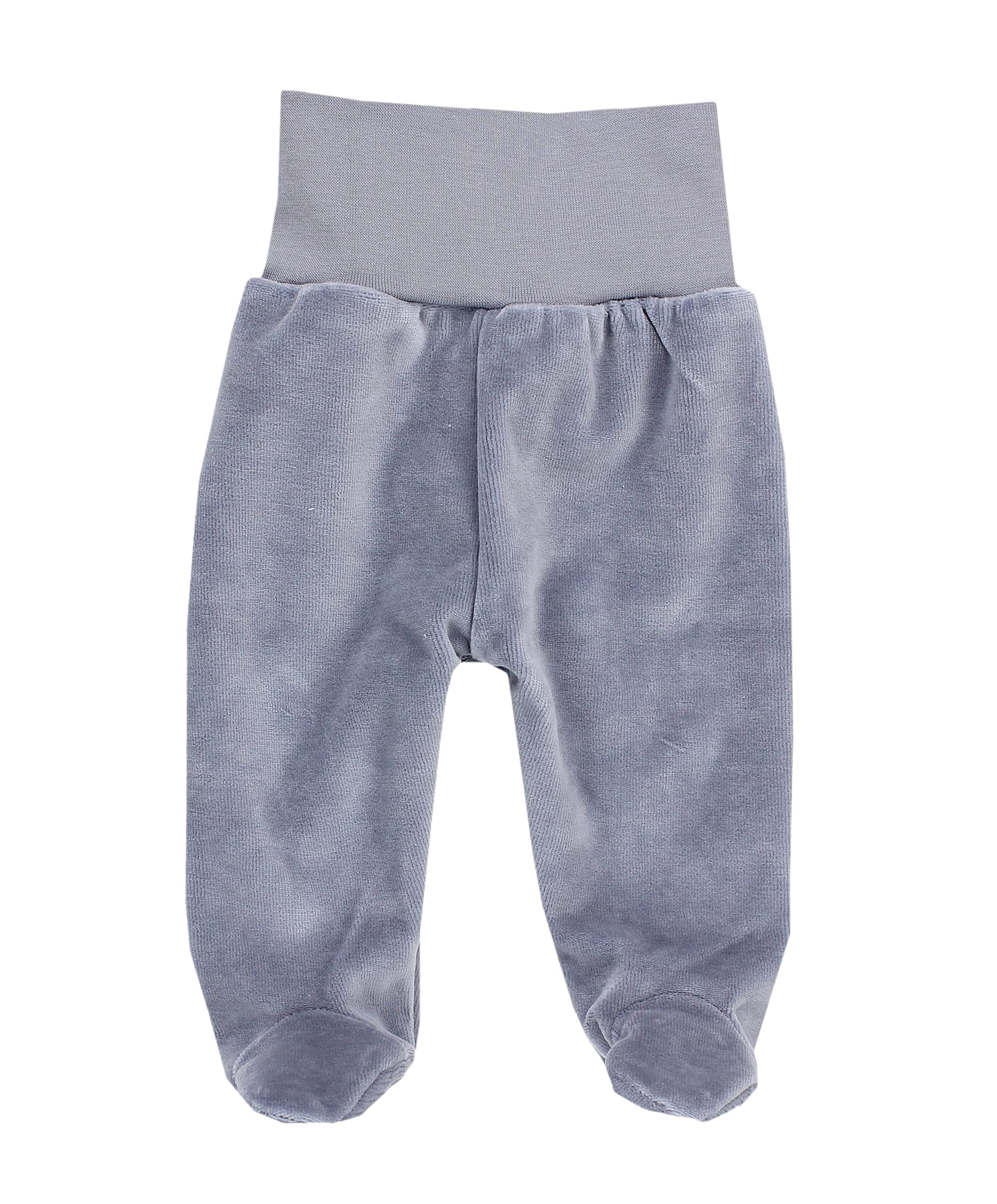 TupTam Pantalon avec Pied Bébés Filles en Velours, Lot de 3