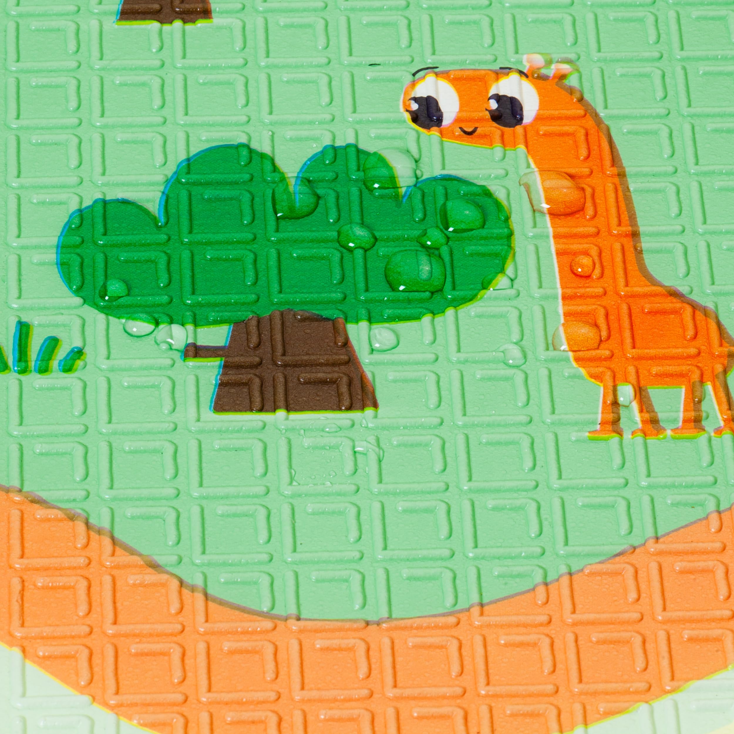 MOLTO | Tappeto gioco reversibile XXL 150x200 cm – Design Gusy Light con stampa per bambini – Tappeto per neonati antiscivolo, pieghevole e imbottito – Da 0 mesi
