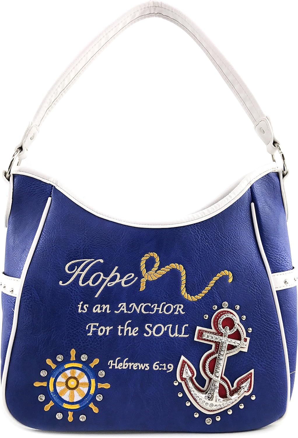 Justin West Hope is an Anchor for the Soul Hebrew 6:19 Shoulder Handbag Back Conceal Carry