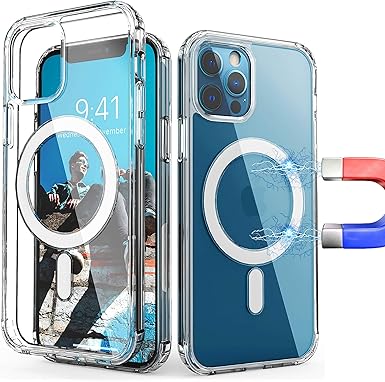 Amazon Com Idweel Magnetic Case Compatible With Iphone 12 12 Pro 6 1 Magsafe Charging Clear Transparent Slim Fit Thin Hard Back Soft Silicone Tpu Anti Yellow Bumper Cover For Iphone 12 Pro 6 1 Clear Magnetic Amazon Com Idweel Magnetic Case Compatible With Iphone 12 12 Pro 6 1 Magsafe Charging Clear Transparent Slim Fit Thin Hard Back Soft Silicone Tpu Anti Yellow Bumper Cover For Iphone 12 Pro 6 1 Clear Magnetic